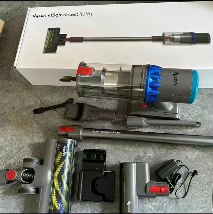 Пылесос Dyson, беспроводной вертикальный пылесос с лазерной подсветкой