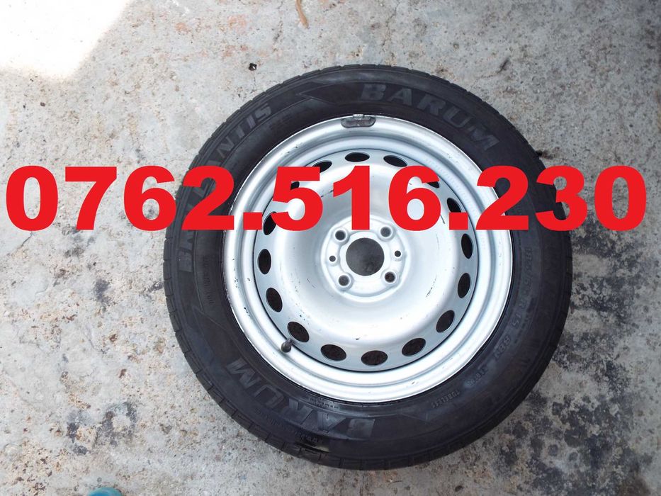 vand roata de rezerva pe 14" si pe 15" pt fiat doblo,albea,linea,stilo
