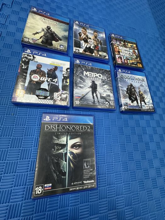 Диски ps4 PlayStation 4