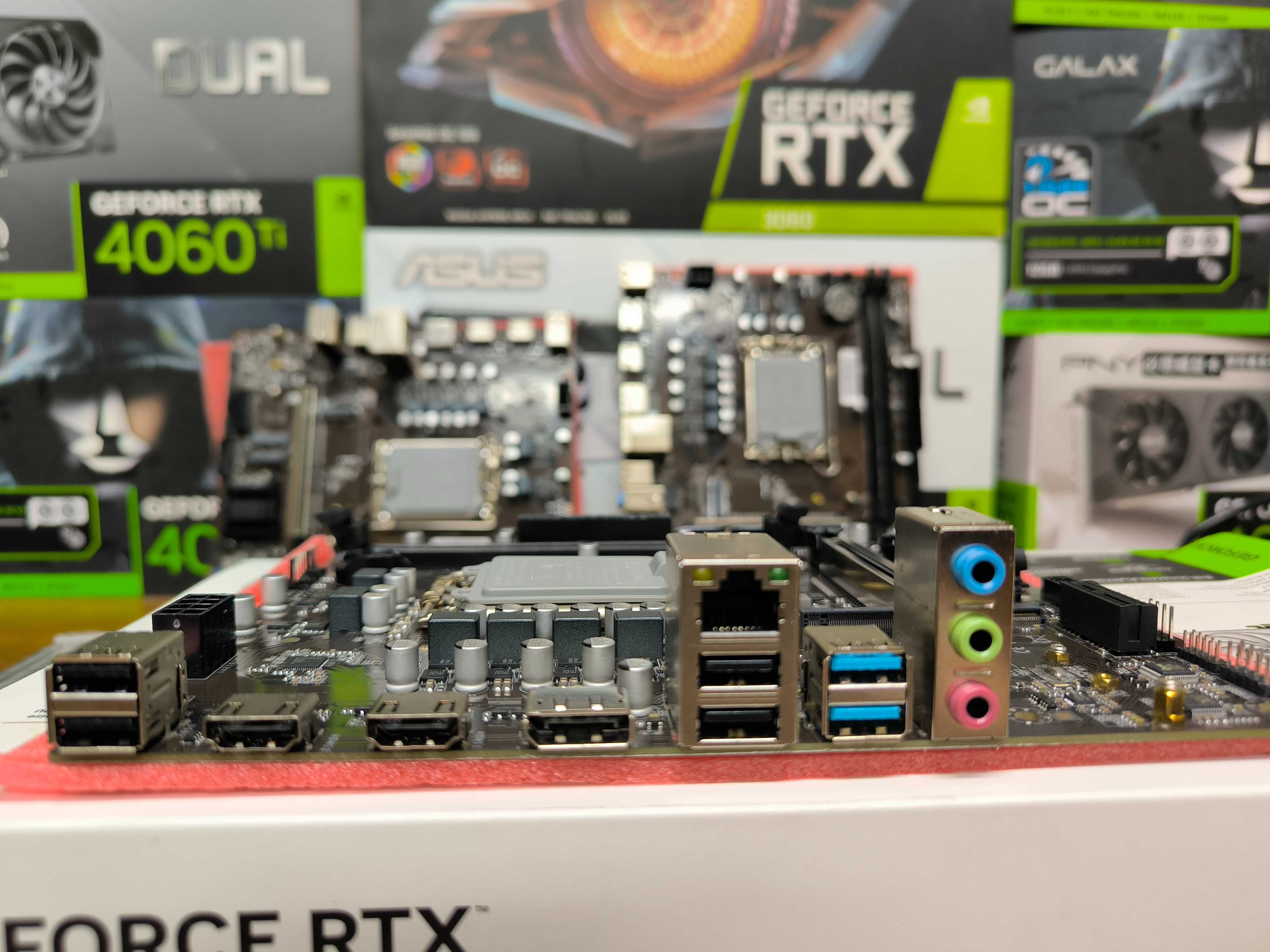Jingsha H610M-4D4 Intel H610, LGA1700, M.2 Nvme, ОЗУ 2xDDR4 MAX 64Гб.