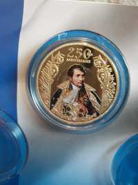 Юбилейна монета/250г. От рождението на Наполеон/