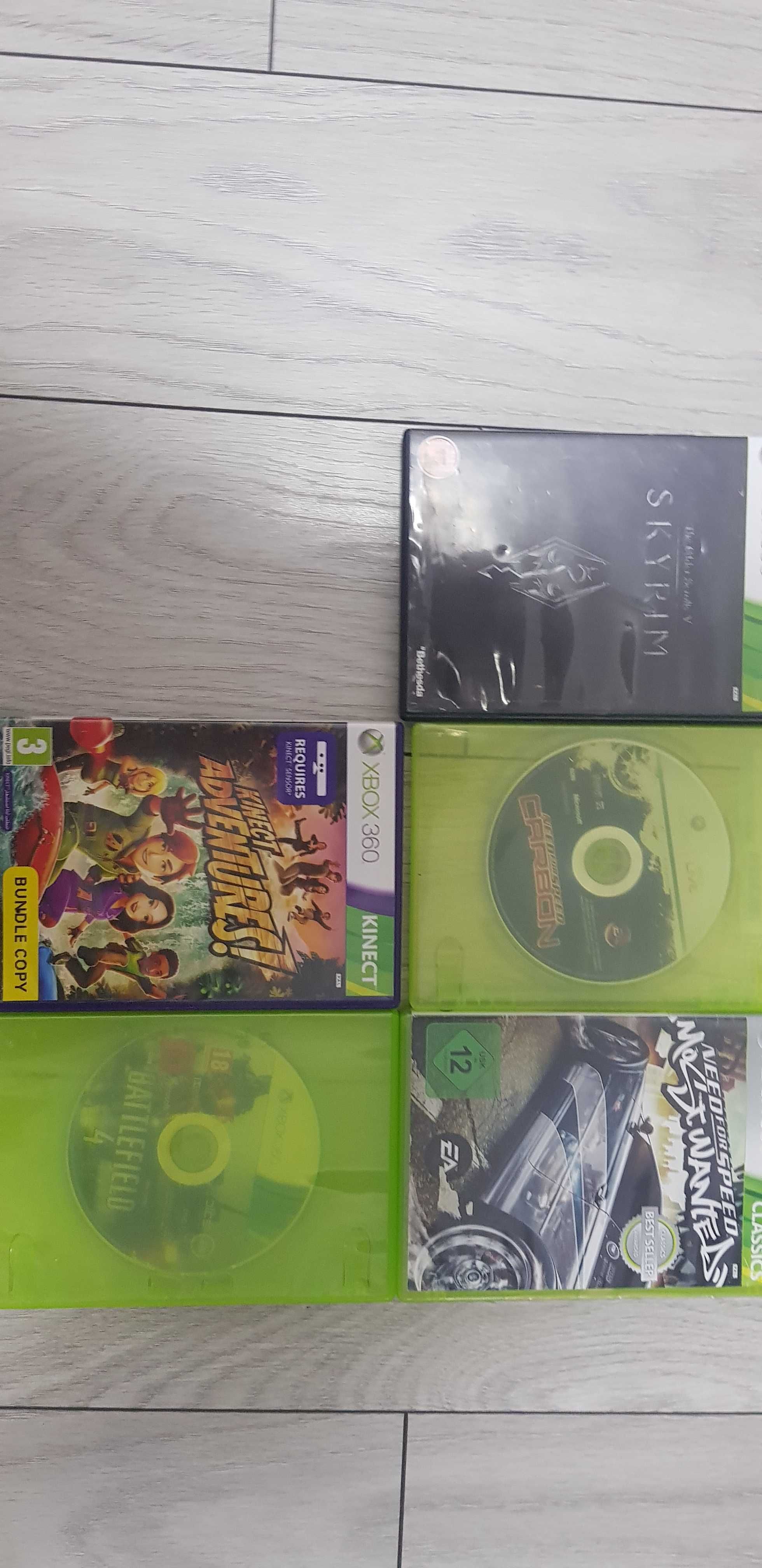 Vând jocuri xbox 360 need for speed carbon skyrim etc