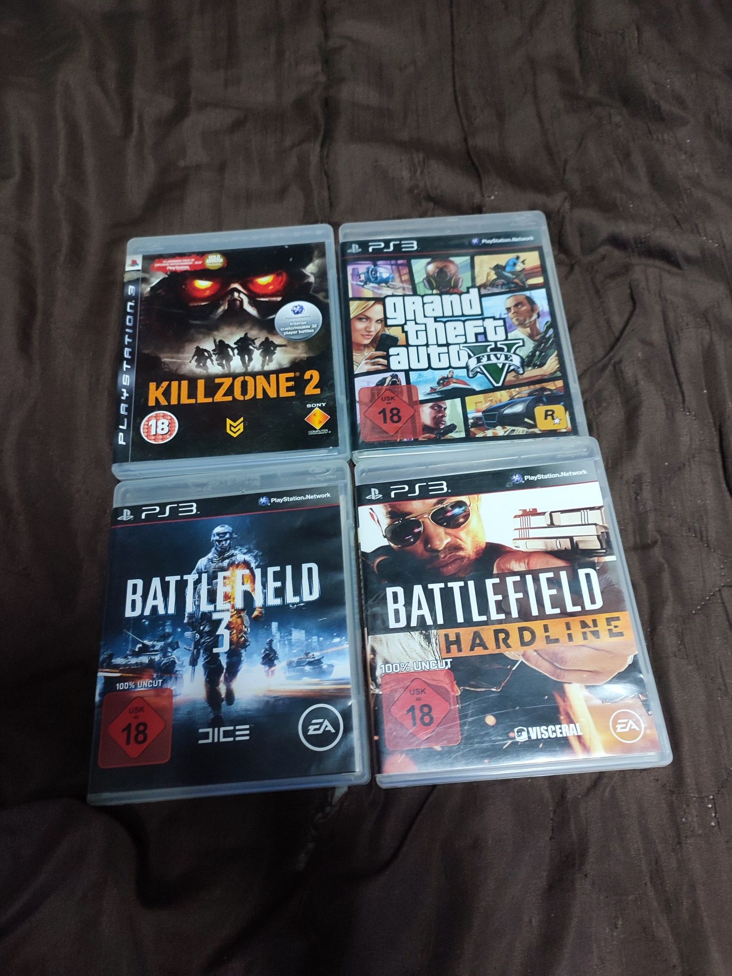 PS3 игри GTA Battlefield Killzone