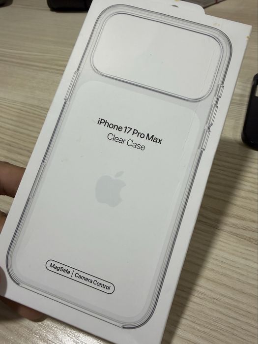 iPhone 17Promax ORIGINAL chehol prozrachni прозрачный
