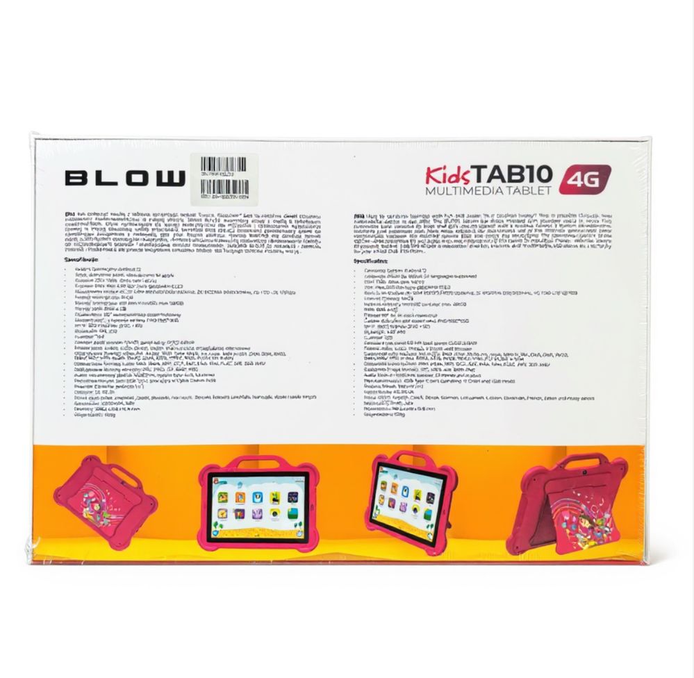 Детски таблет Blow, 10’’ FHD, 4G, Android