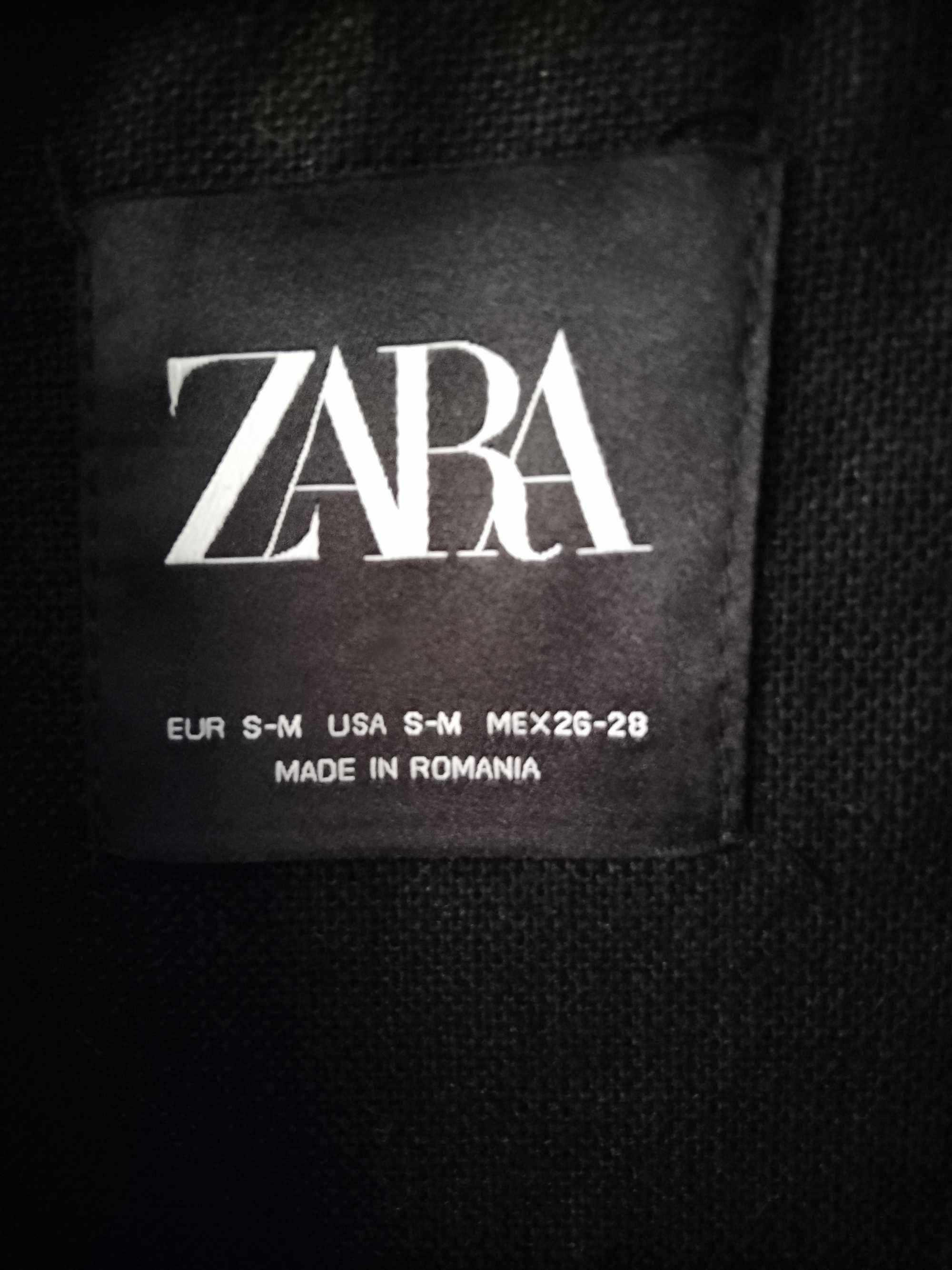 Sacou Zara S-M negru  In