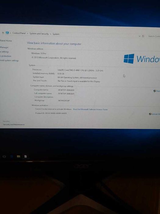 unitate pc i5 4460 3.20 ghz ,8 gb ddr3 ,500 gb, nvidia gtx 750ti ,wifi