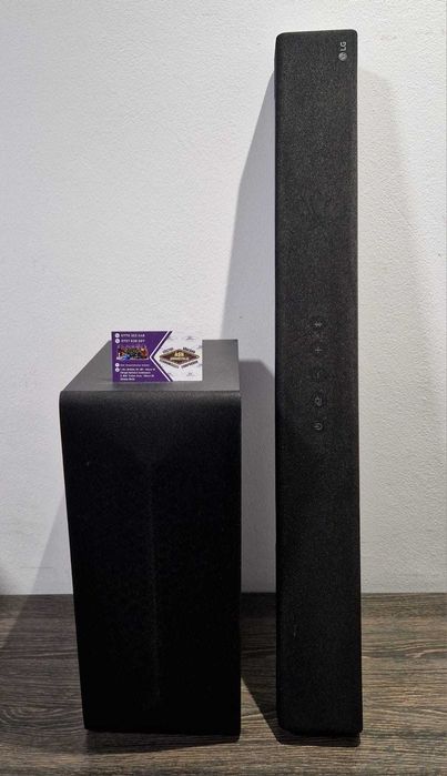 Soundbar si Subwoofer Wireless LG Model S40Q, 2.1, 300W, Bluetooth