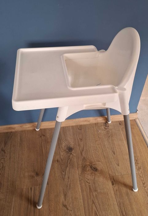 IKEA / ANTILOP столче за хранене с табличка