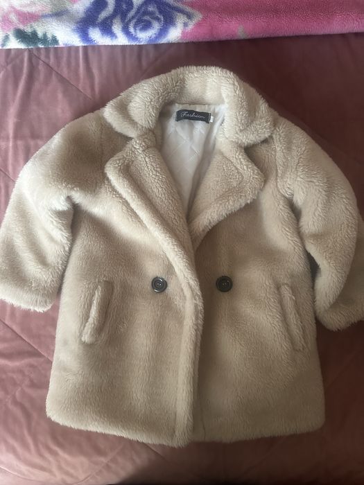 Шубка тедди детская