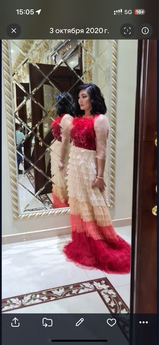 Продам платье вечернее или ұзату