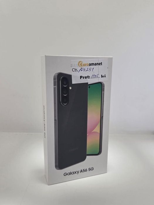 Telefon mobil Samsung Galaxy A56, Dual SIM, 8GB RAM, 128GB, 5G, -A-