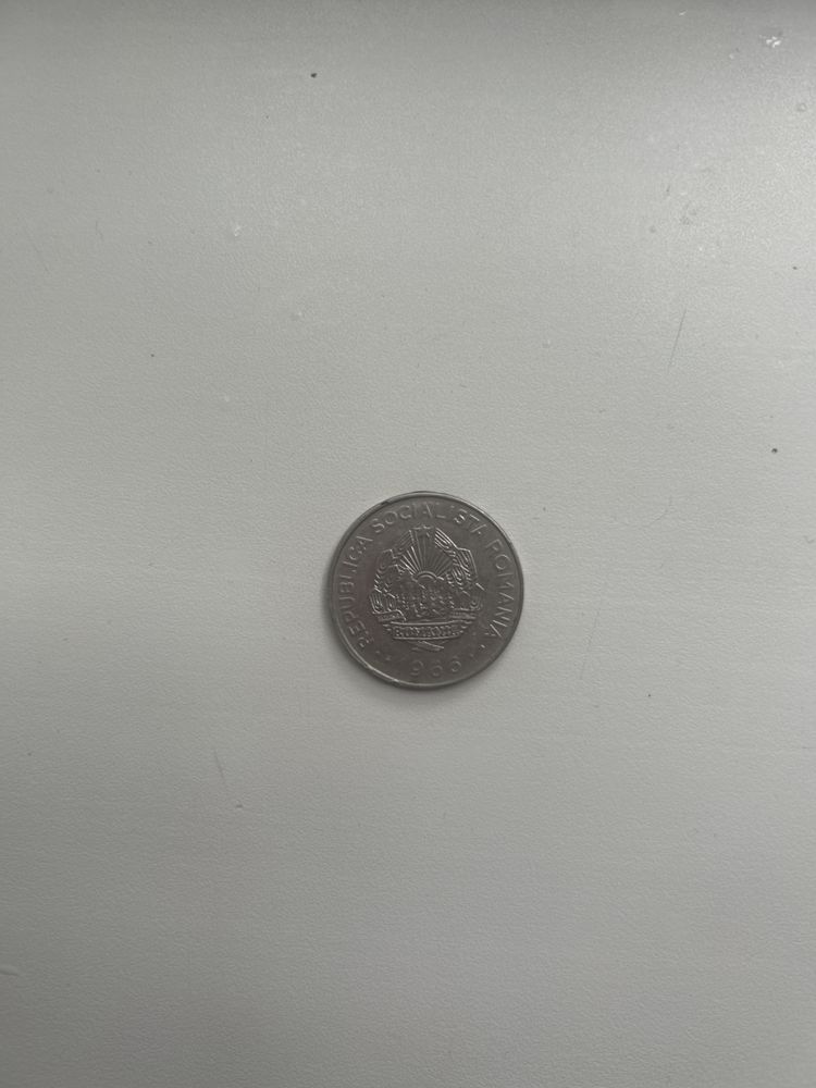 Moneda 3 lei anul 1966