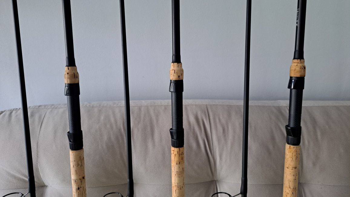 Рибарски шаранджийски сет Daiwa Tournament + въдици 12 ft  3,25 lbs