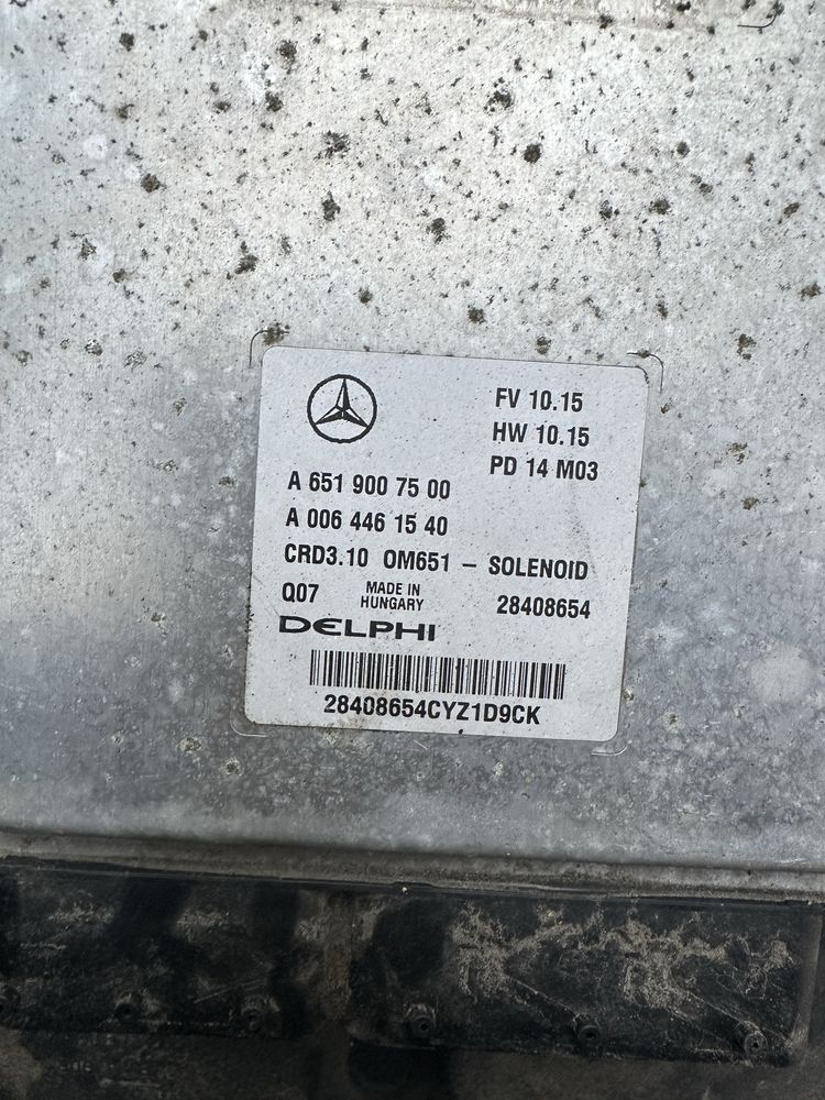 ECU компютър двигател Mercedes OM 651 E C CLS w204 w207 w212 w205 w218