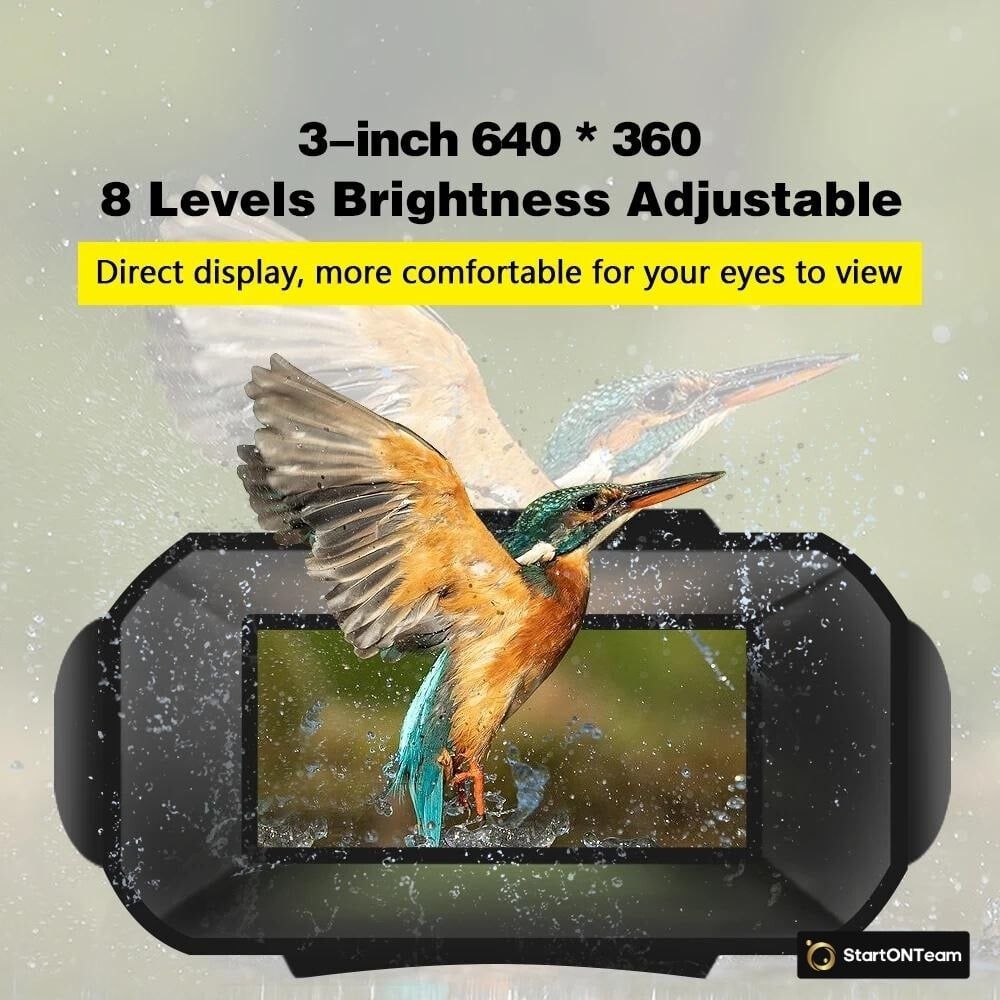 Binoclu Profesional cu Night Vision, Digital, Vedere in Noapte 300m