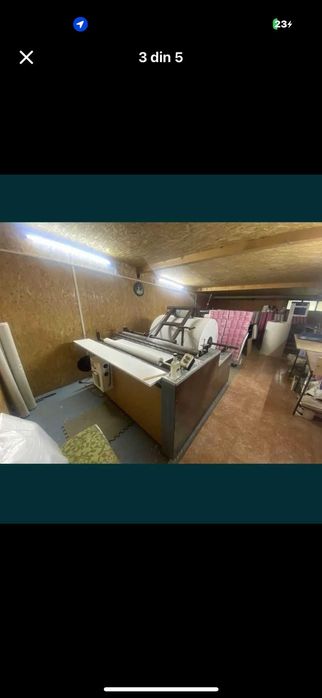 Vând utilaje hârtie igienică