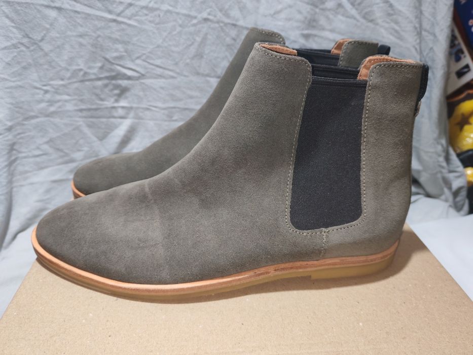 Удобни и стилни мъжки боти от естествен велур Strеllson №44