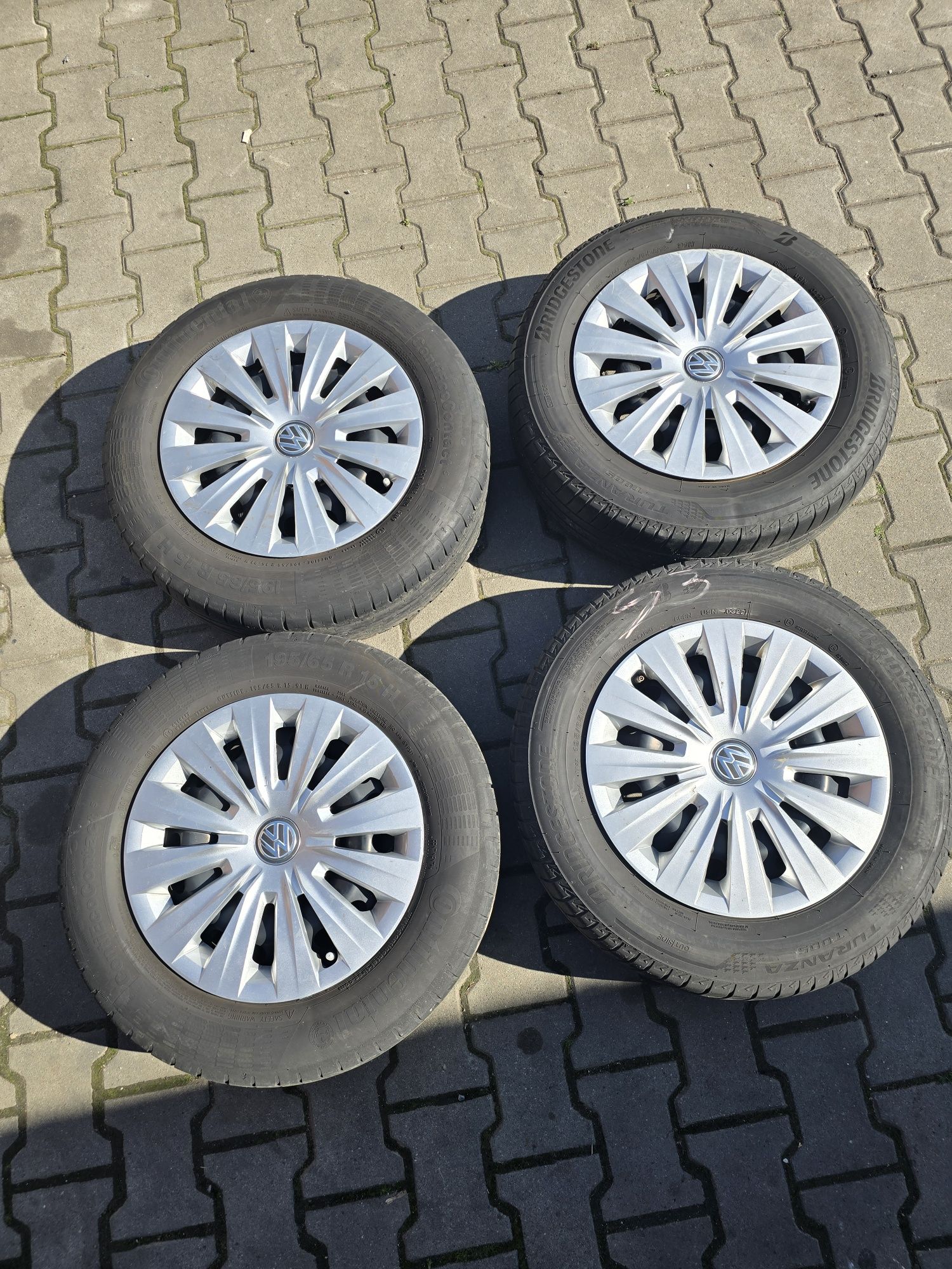 Roți complete pentru gama Volkswagen Audi Seat Skoda  195 65 15