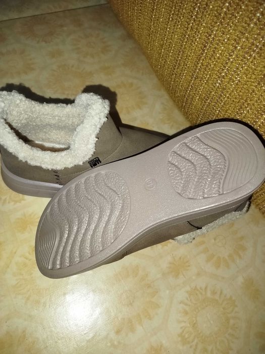 Женские ботинки, тёплые