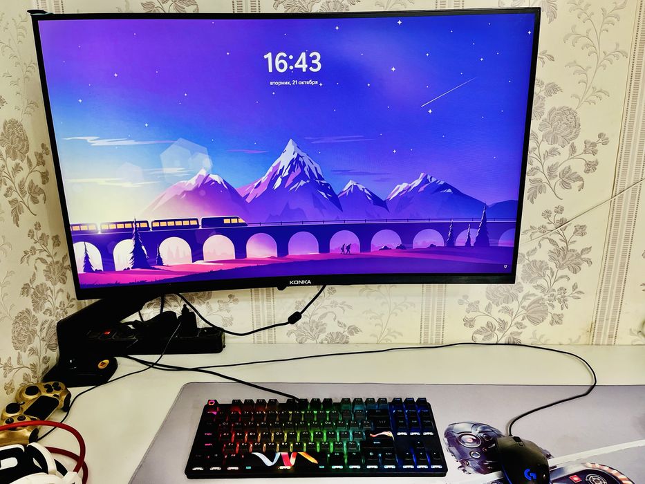 Готовый игровой ПК | i5-10400+GTX 1660 Super+Монитор 165 Гц+Переферия