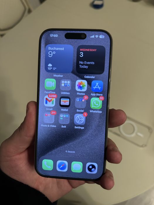 Iphone 15 Pro 128GB Impecabil