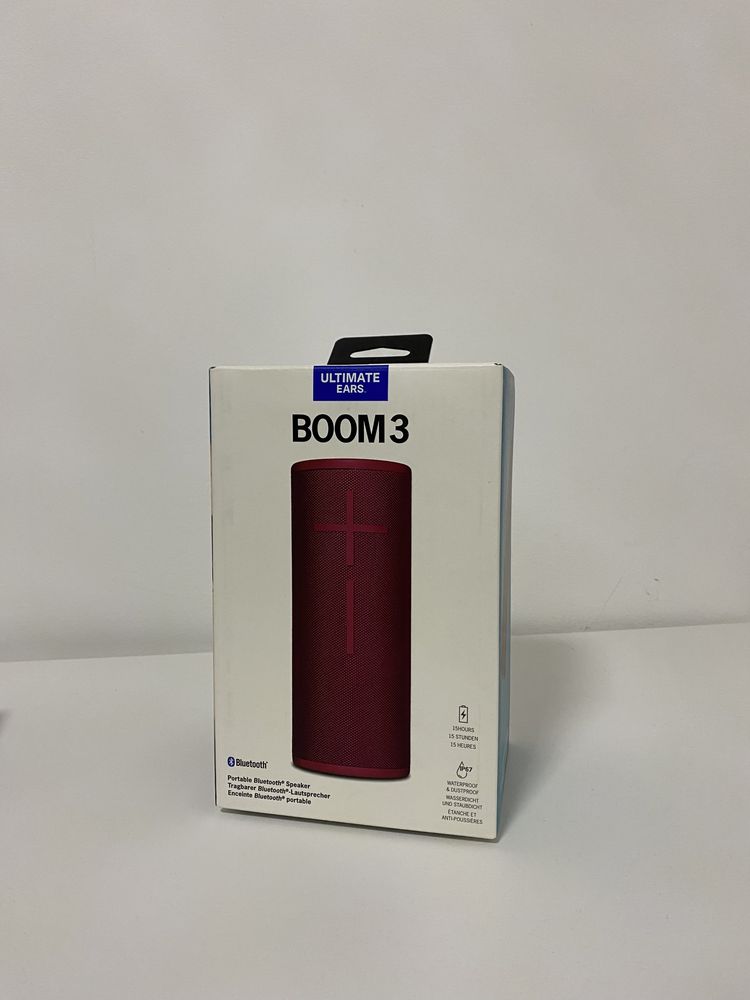 Boxa portabila Ultimate Ears Boom 3/ noua/ sigilata/ Red