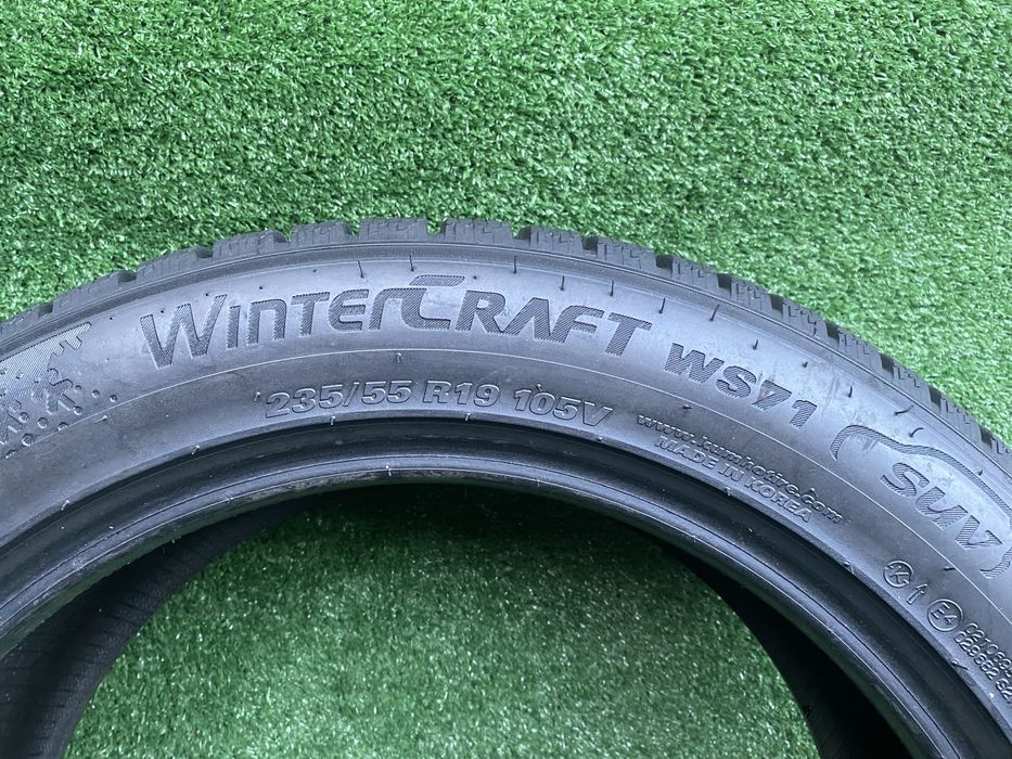 Set 2 anvelope Iarna Kumho WinterCraft WS71 235 55 R19 105V SUV ASYMM