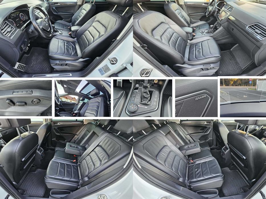 VW Tiguan R-LINE 2.0TDI 190cp 4x4 DSG Matrix HUD Pano Cam360gr FULLL