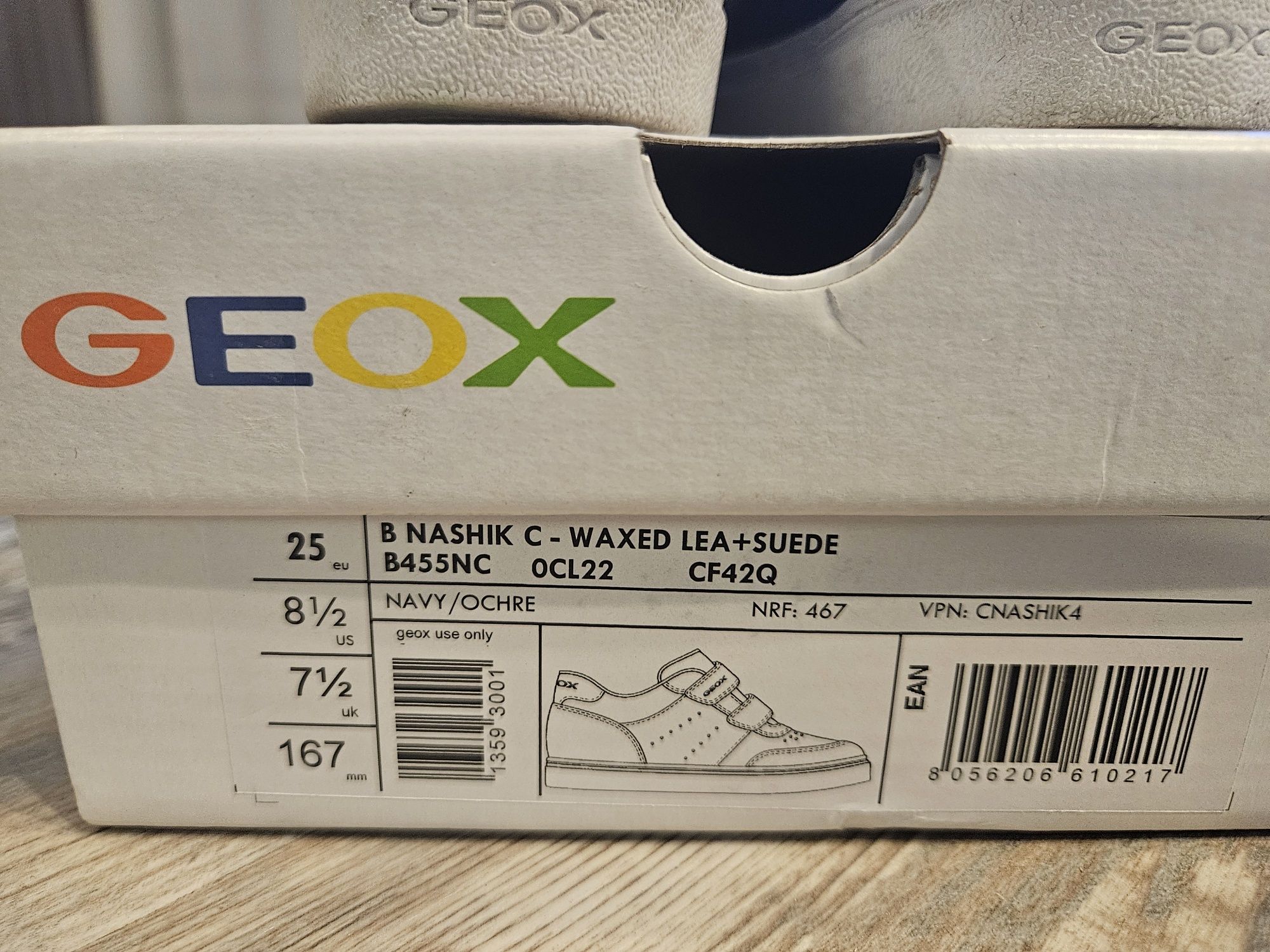 Детски обувки Geox 25 номер