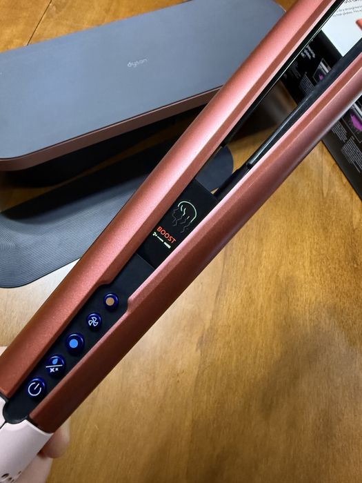 Dyson Airstrait Strawberry broze/blush pink new/nou