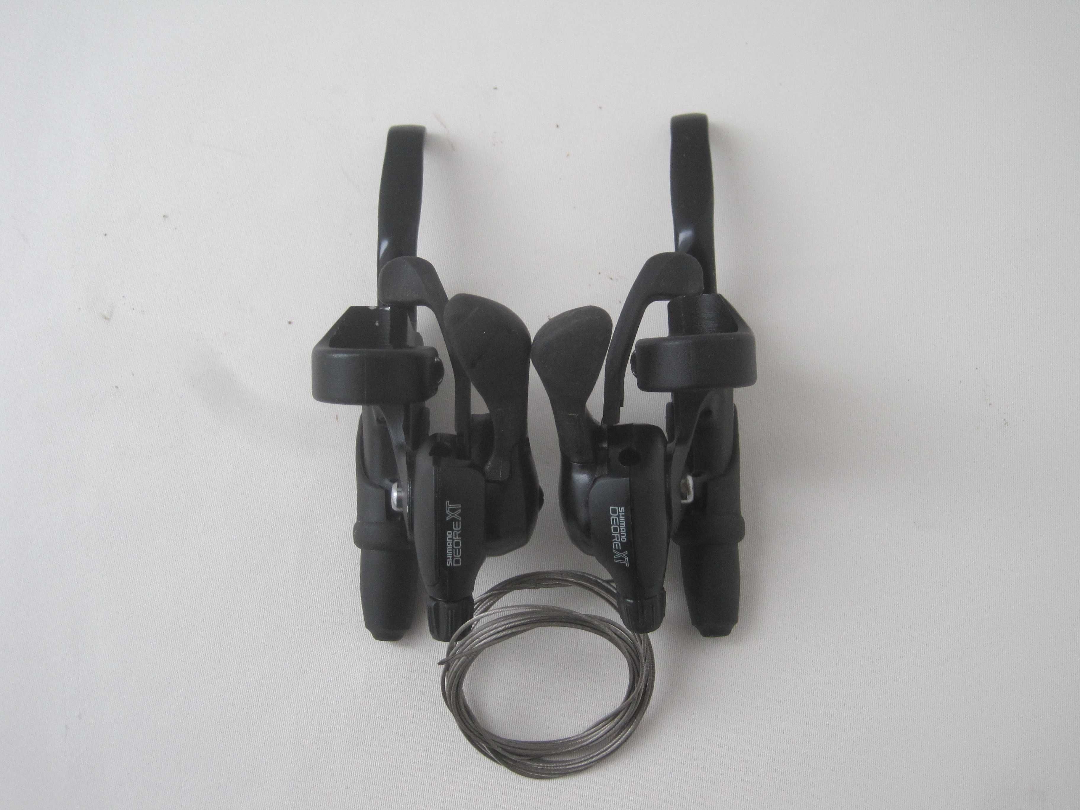 Shimano Deore XT ST-M095-3x7 speed shifters