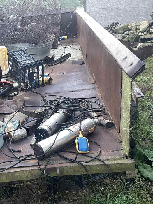 Remorca fara basculare si plug