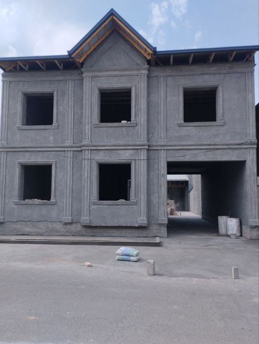 Продаётся Участок 3,5 соток Коробка 9 комнат от поста 2 километра