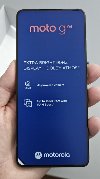 Motorola G04, NOU , Sigilat, 128 / 8 gb