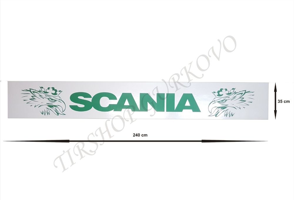 Гума калобран за ремарке/камион Скания/SCANIA 240Х35 см