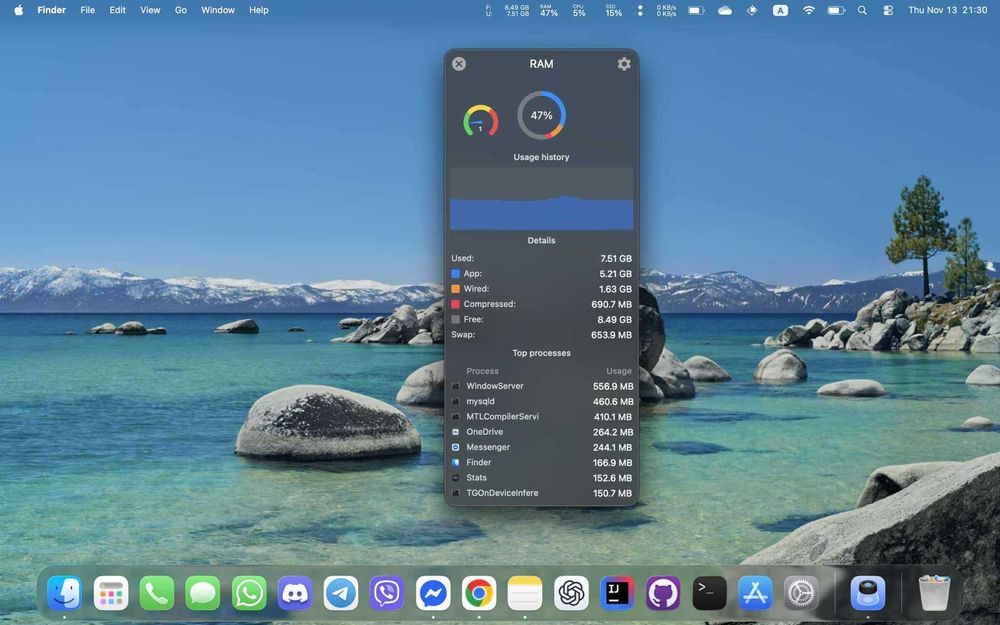 MacBook AIR M1 16GB RAM 512GB