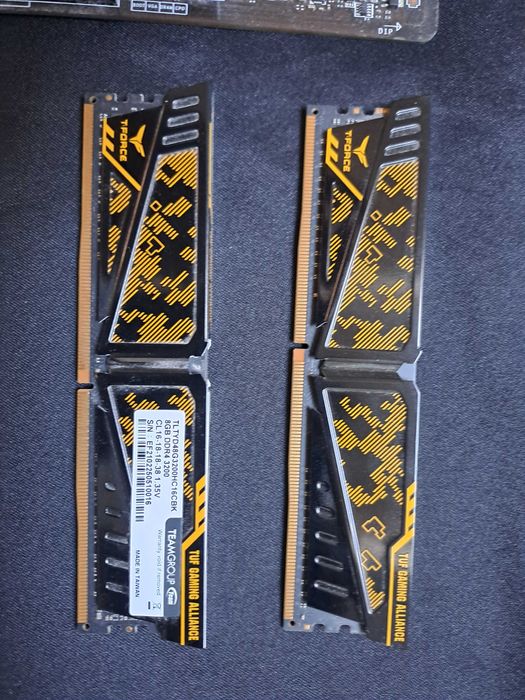 Дънна платка MSI B450M-A PRO MAX, Ryzen 5 1600af, 2×8GB DDR4