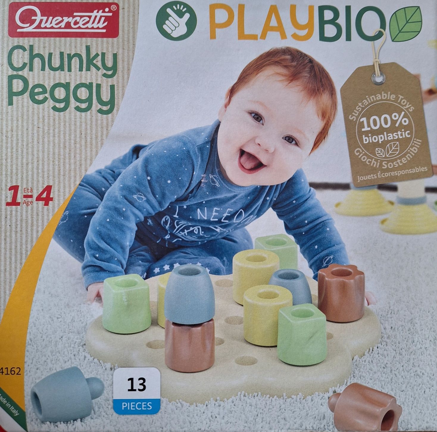 Детска игра FantaColor baby Play Bio 100% и chunky Peggy Play Bio