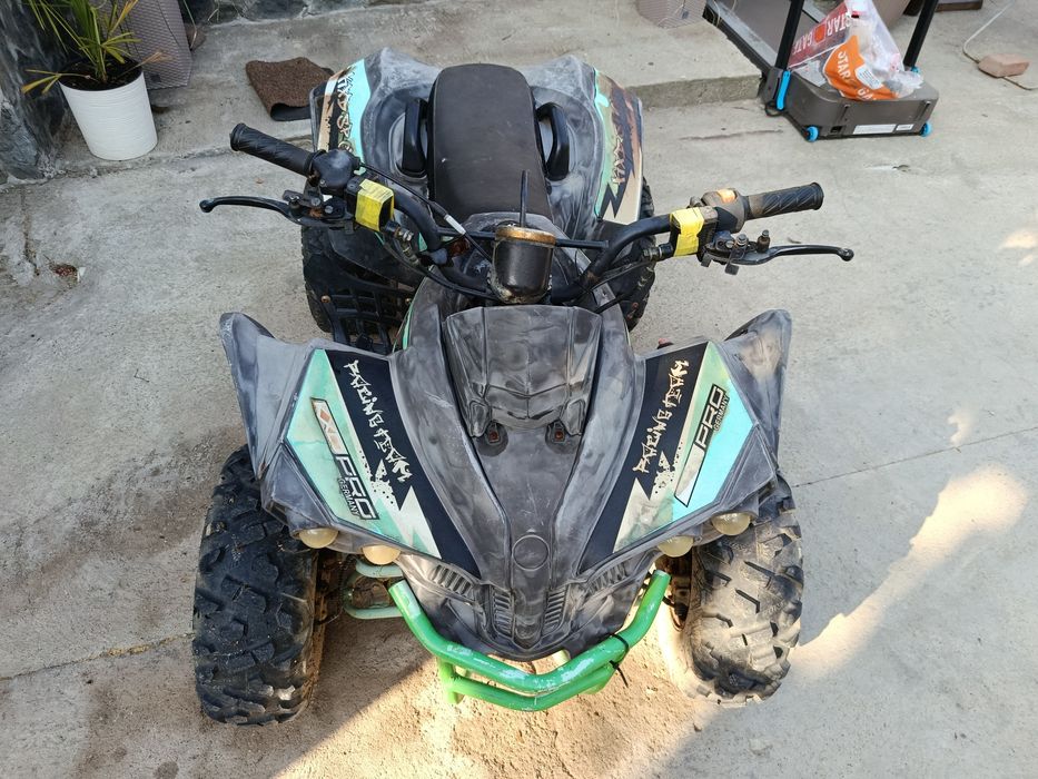 Vând sau schimb cu bicicleta ATV KXD  107cm 3+1 viteze semiautomat