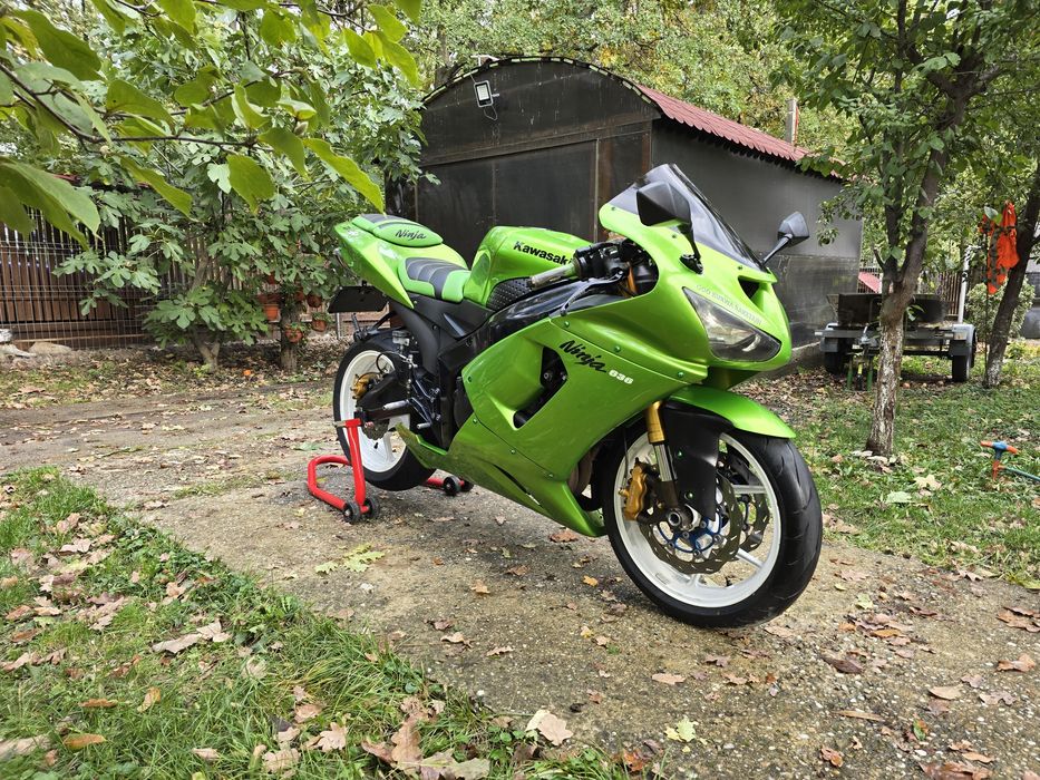 KAWASAKI NINJA ZX6R 636 2005 înmatriculat stare buna