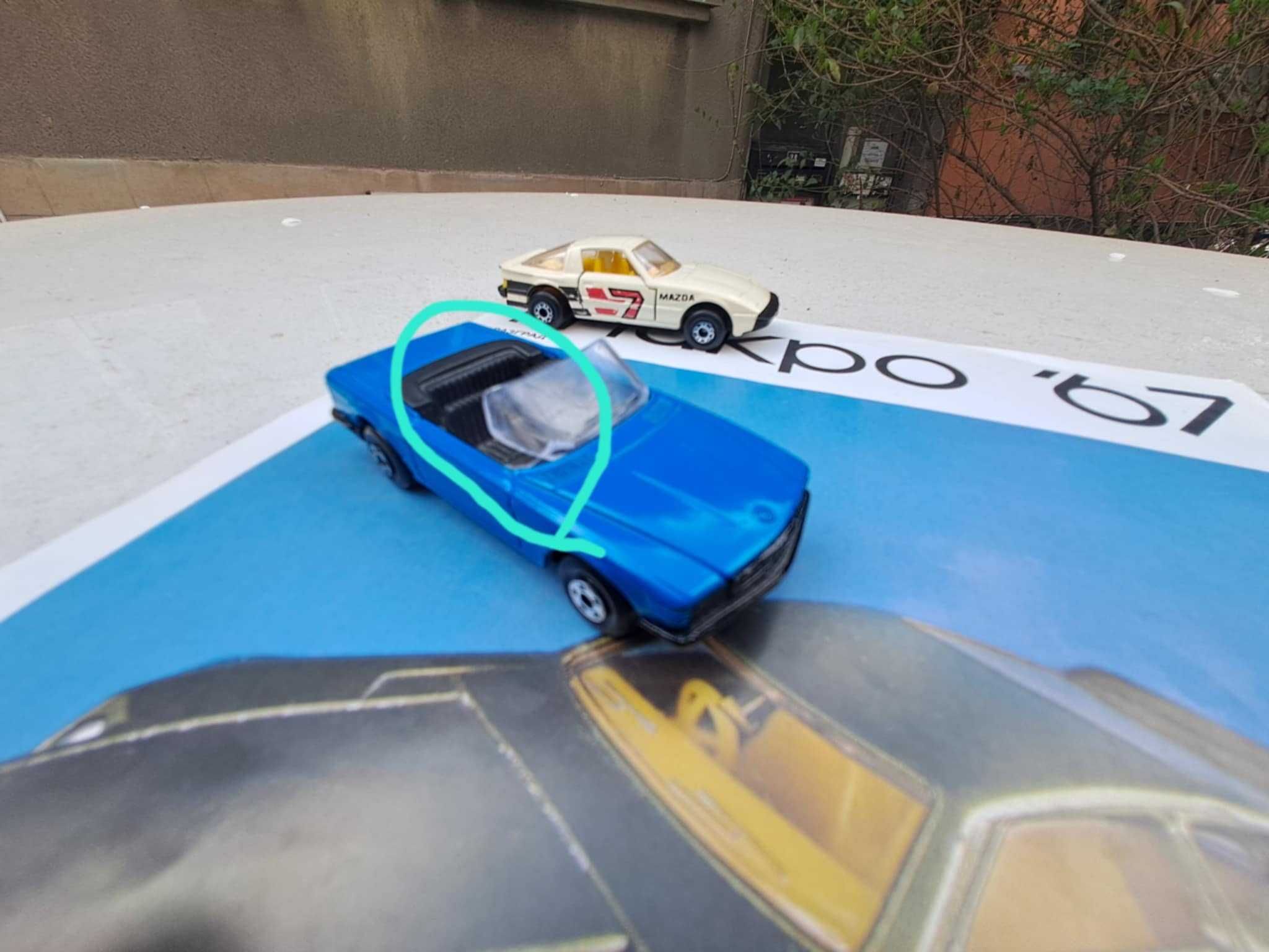 Matchbox Българско производство Flamin Manta & Datsun Мачбокс