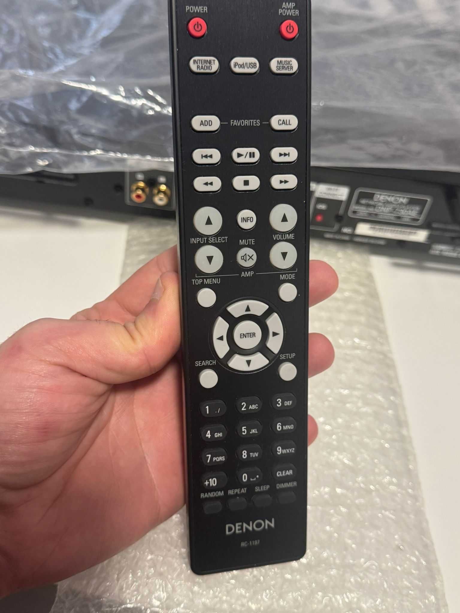 Network Air-Player Denon DNP-730AE, Wireless, USB, Negru NOU
