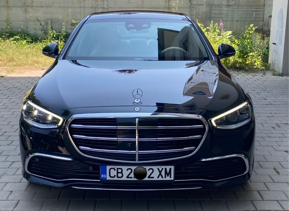 Оборудвани оригинални предна , задна броня и решетка за w223 S class