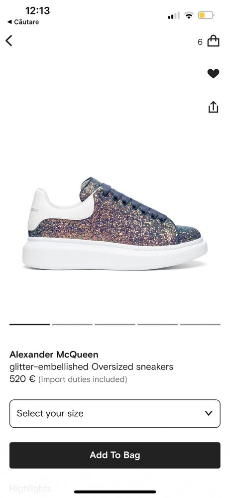 Adidasi Alexander McQueen