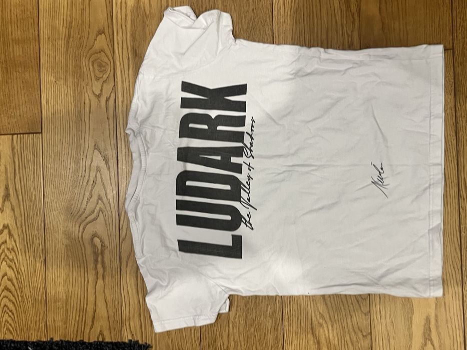 Luda тениска, бяла