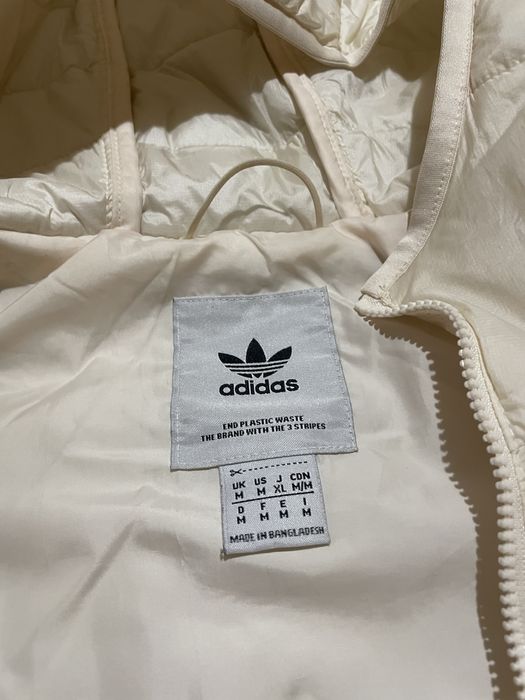 Adidas originals cream white light jacket