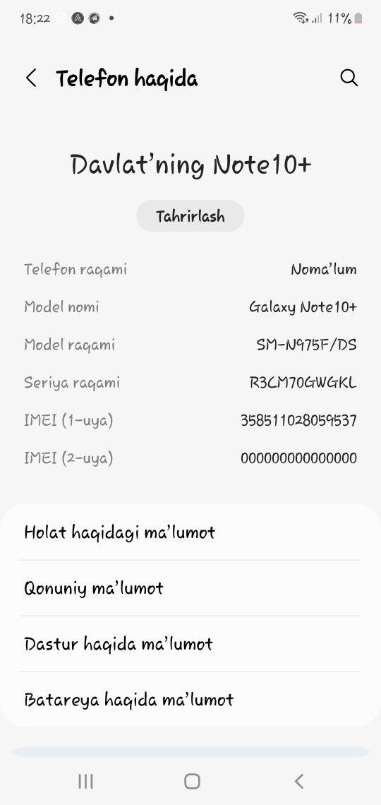 Samsung Galaxy Note 10+