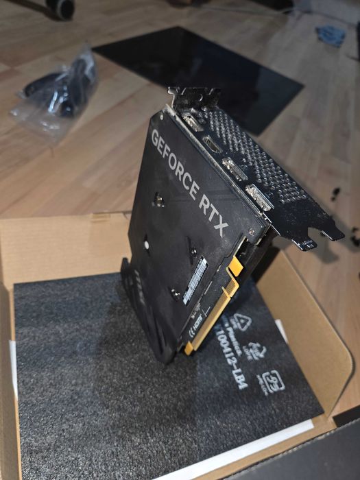 MSI GeForce RTX 4060 VENTUS 2X BLACK OC 8GB DDR6 128- bit DLSS 3.0