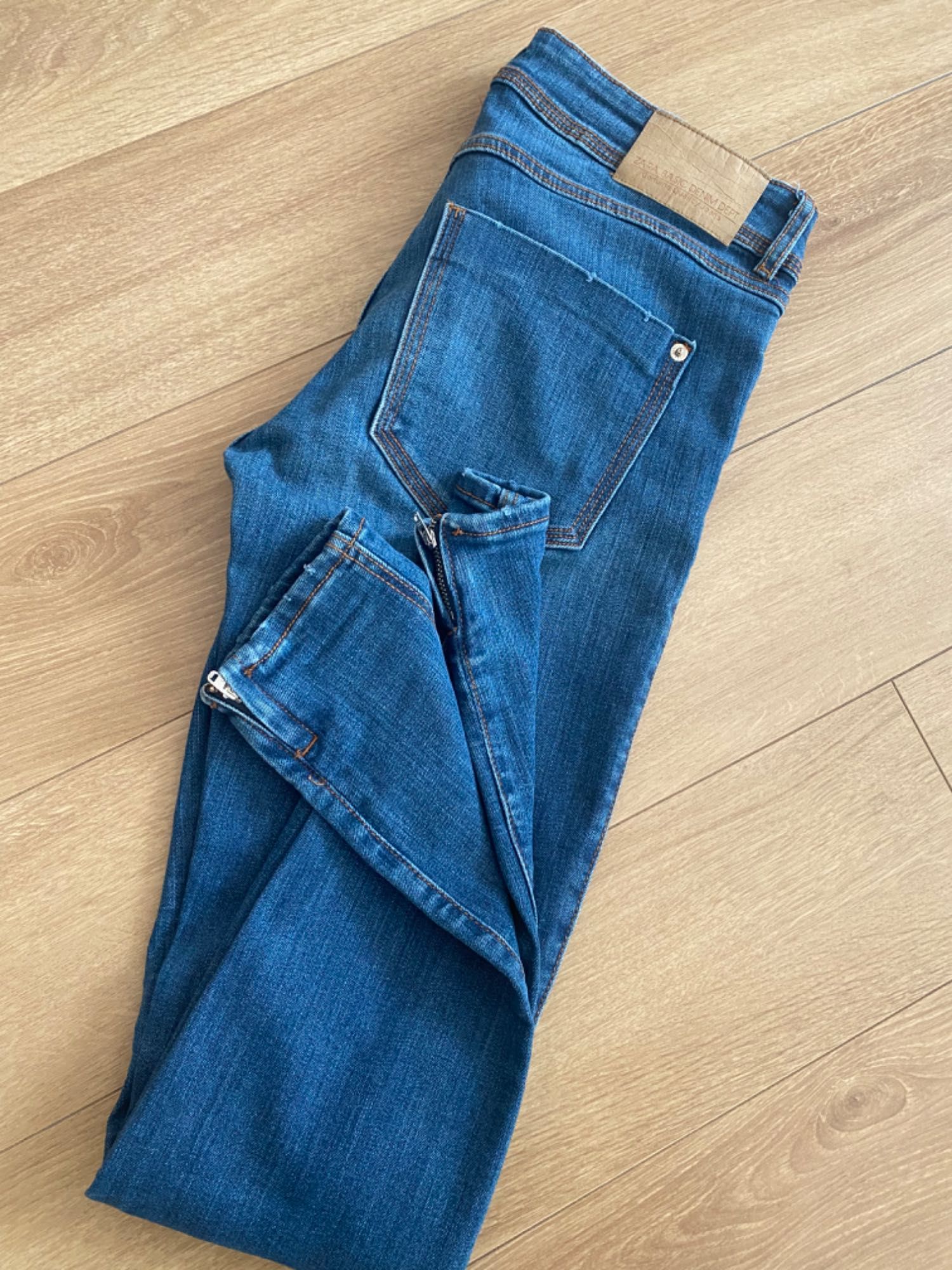 Дамски дънки Zara Z1975 Basic Denim